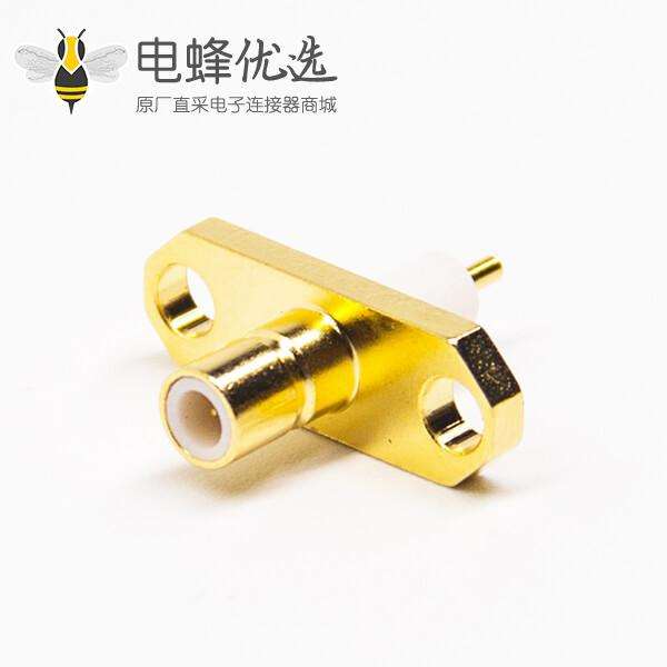 smb型接头母头直式180度2孔法兰焊接接线