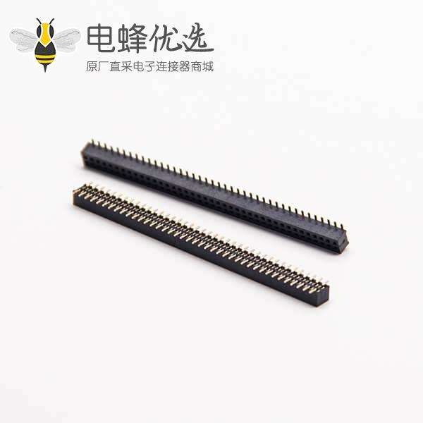1.0mm排母直式双排1.0 PH 2&times;40 PIN贴板