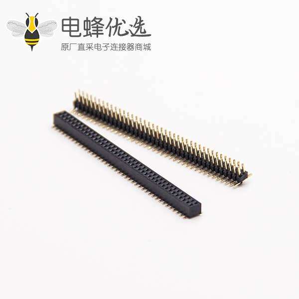 1.0mm排母直式双排1.0 PH 2&times;40 PIN贴板