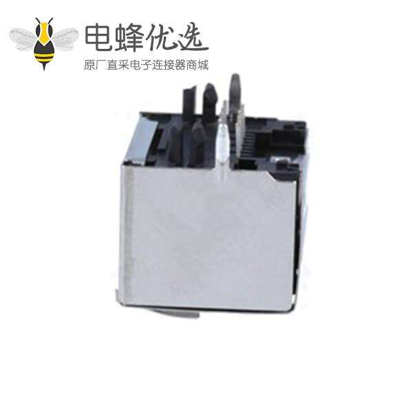 千兆以太网RJ45插座带屏蔽不带灯