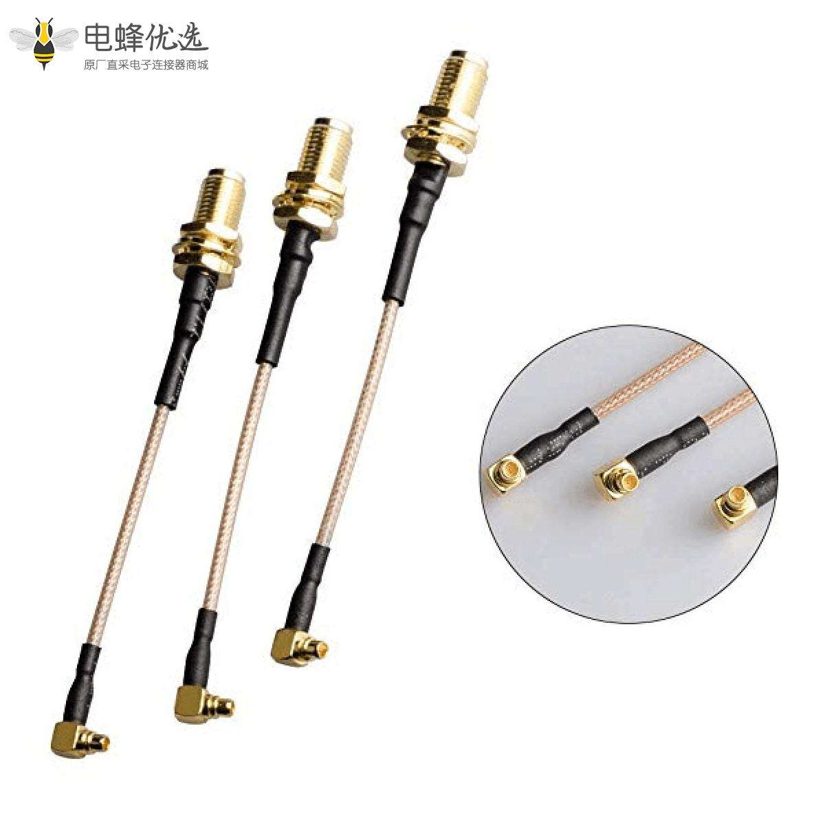 SMA-MMCX线缆RG316线低损耗天线延长线