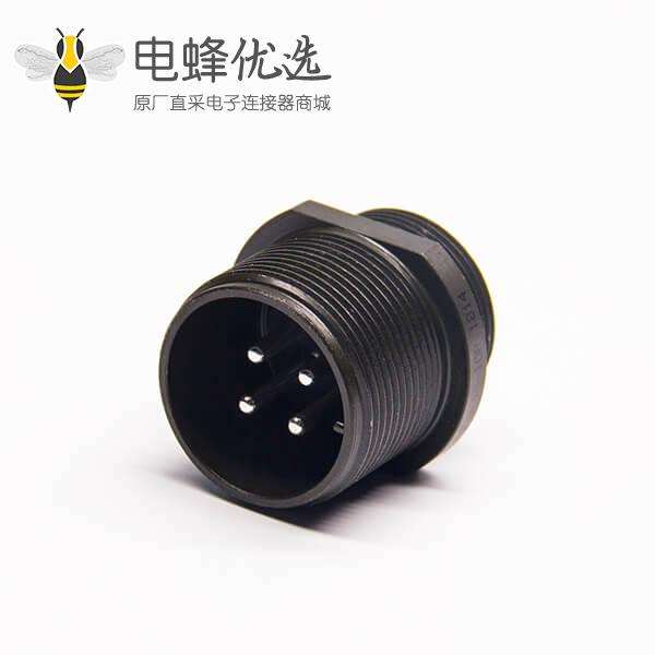 航空电子圆形连接器MS3101A18-10P 4芯航空插座