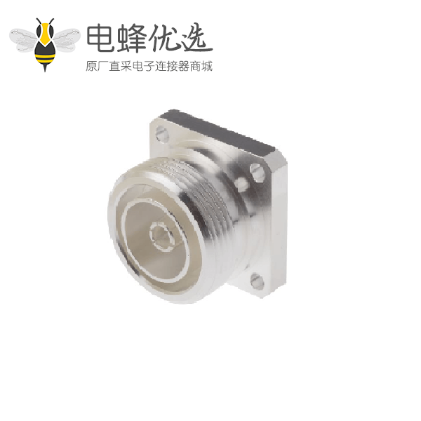 7/16连接器面板安装50&Omega;插孔焊接端子