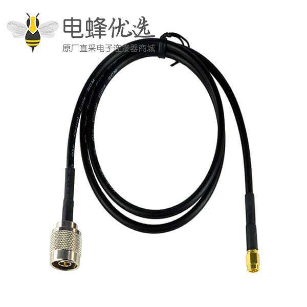 N头线转SMA线LMR195线长1米3G 4G LTE射频无线电天线或避雷器的使用