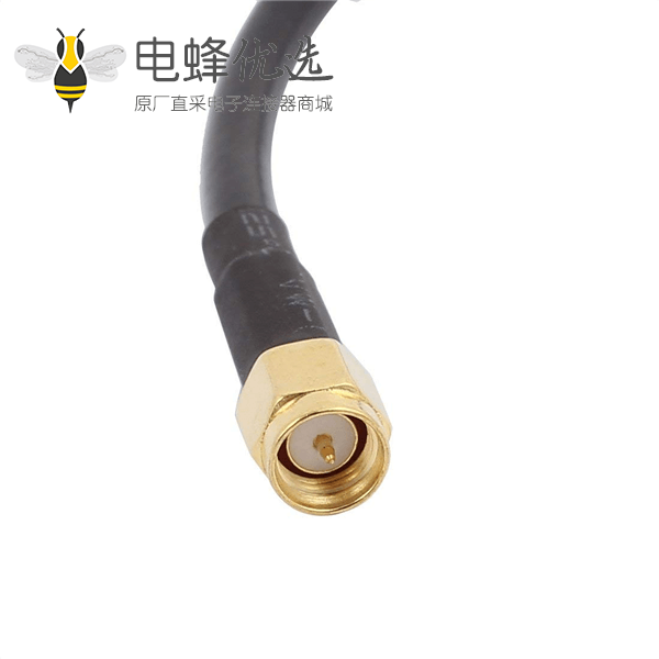 SMA射频信号线RG58U转N公头线长50CM