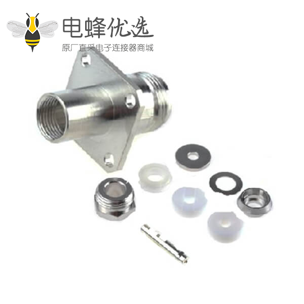 N型直式板装50&Omega;连接器插座端子11GHz