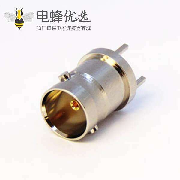 HD BNC连接器接PCB板母头直式标准75欧姆
