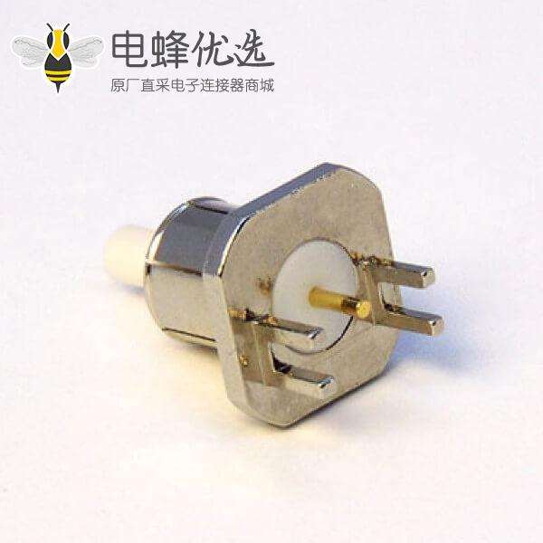 BNC端子接PCB板母头直式卡板式连接器75欧姆