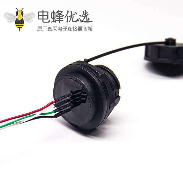 防水USB AF接头母座面板式