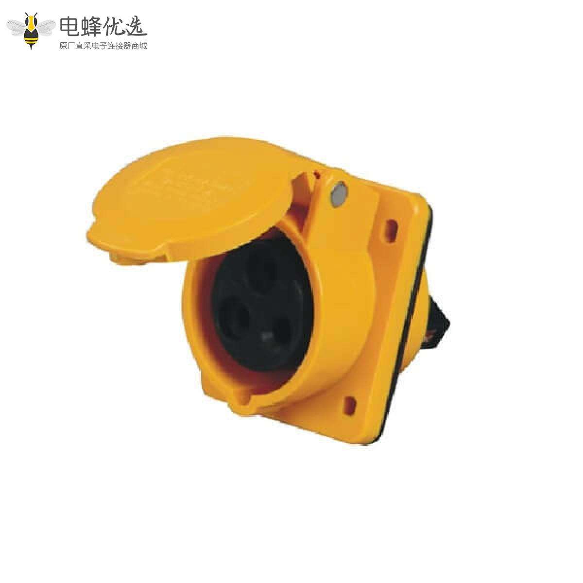 32A 3芯暗装插座 暗装斜插 IP44