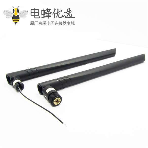 可折叠SMA天线3dBi胶棒天线315MHz接线