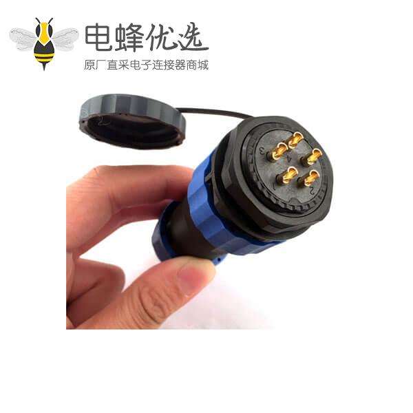 SP29 5芯 IP68防水航空连接器