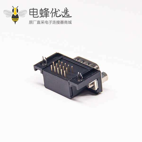 D-sub HDR 15PIN母座90度插板