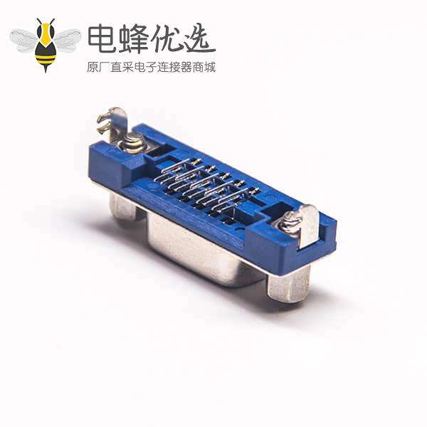 HDR15母正向90度插板X2