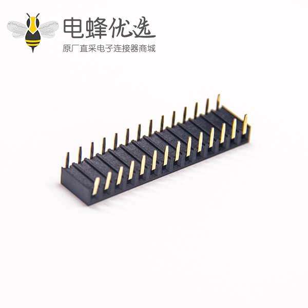 单排弯排针90度1&times;14Pin侧插间距2.54mm 10pcs