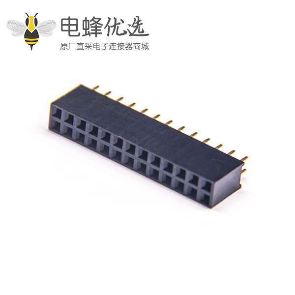 双排直排排母Y型180度母座2&times;13mm 10pcs