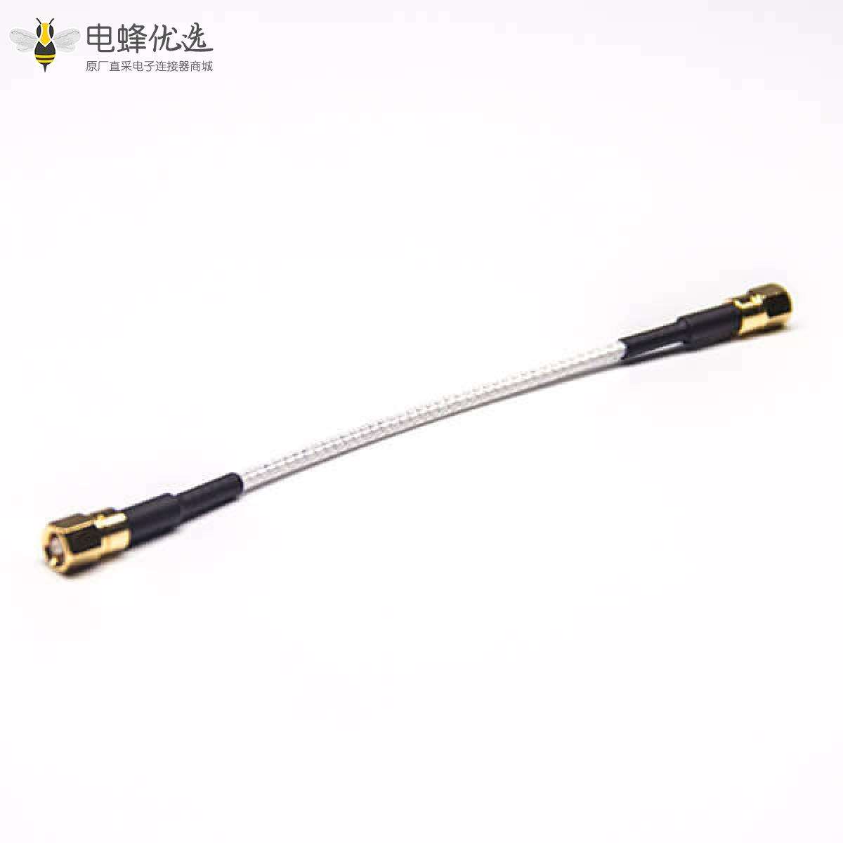 SMC连接器直式母头接RG316线