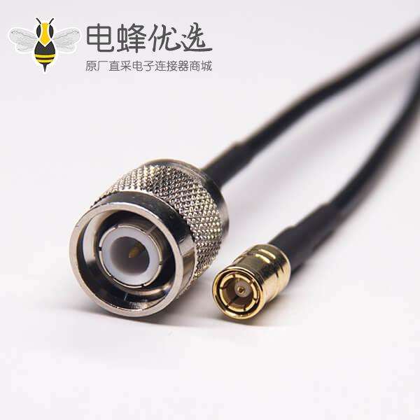 smb直公头转TNC直公头接RG174