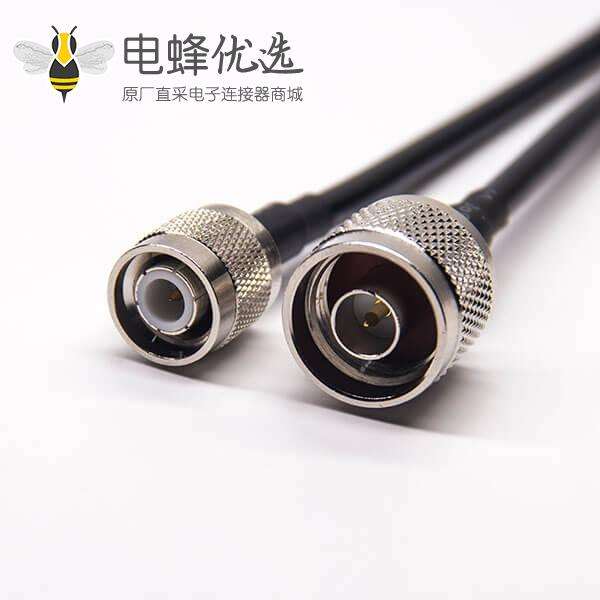 TNC接口直式公头转N型直式公头同轴电缆接RG223 RG58
