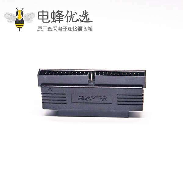 SCSI 连接器VHDCI型公头50芯转HPDB50芯公头直式连接器转接头