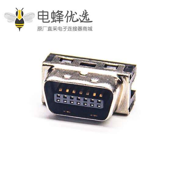 SCSI CN型插板式公头HPCN14芯直式公头