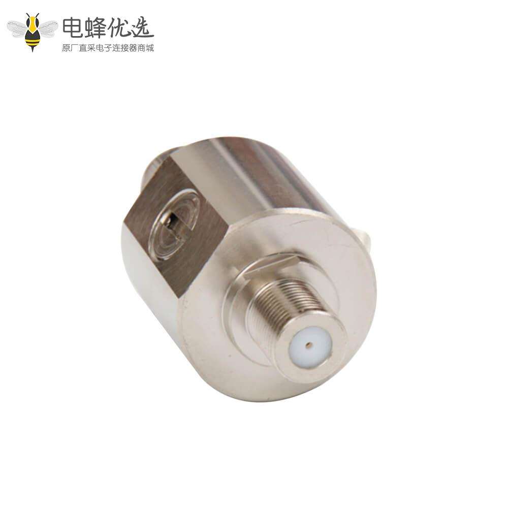 同轴防雷器IP67英制FL10转FL10直式母转母75&Omega;RF射频避雷器