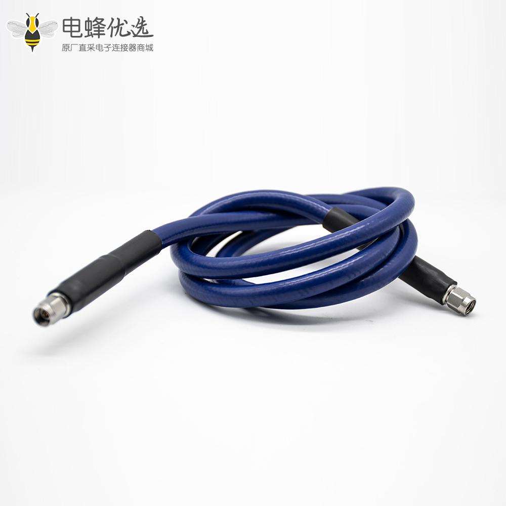 SMA接头不锈钢公转公头直对直微波线材