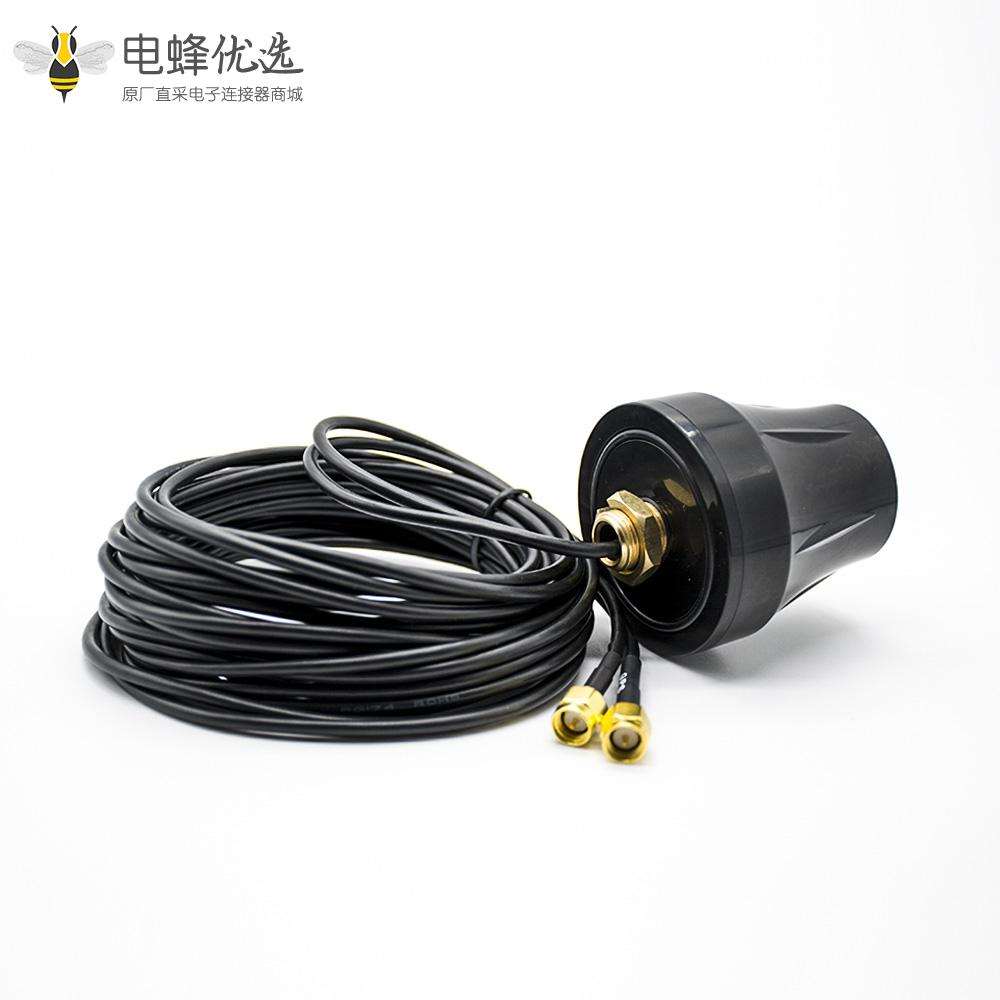 高增益4G GPS 组合全向天线28dbi接SMA头