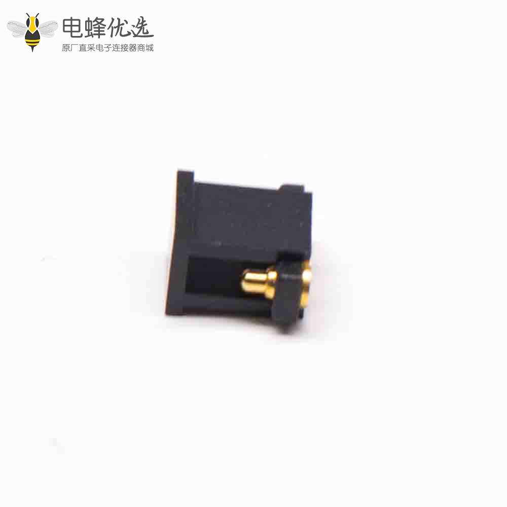 弹簧针连接器R型侧放式3芯间距2.5MM单排Pogo Pin连接器