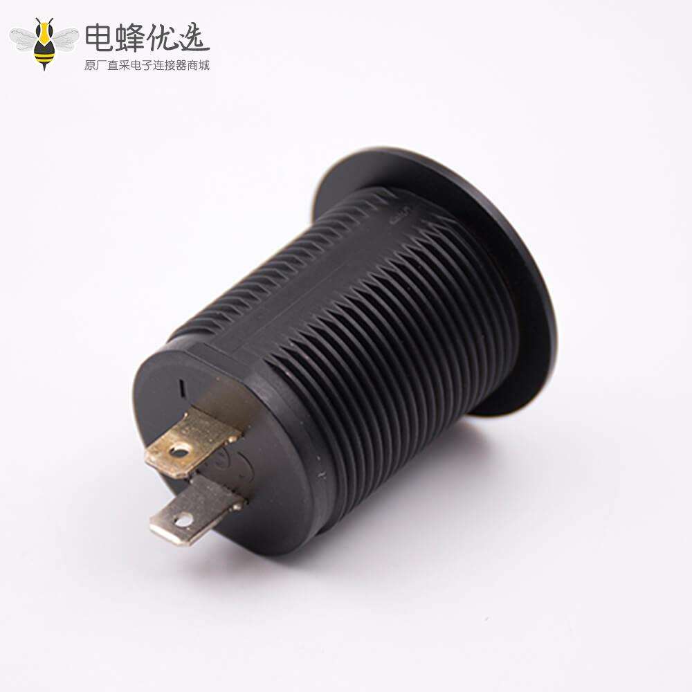 车载充电器USB插座双端口5V 1A+2.1A