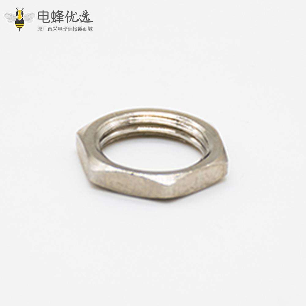 锁紧螺母F母头英制螺母镀镍