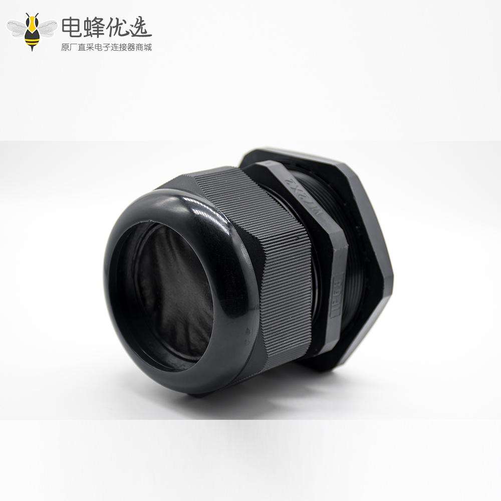 M型电缆防水接头尼龙M72塑料防水电缆固定穿线葛兰头