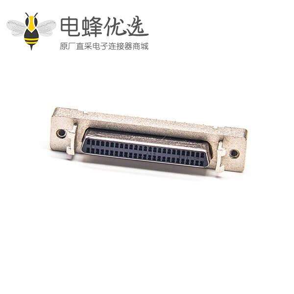 SCSI 50P连接器HPDB母头直式刺破式接线插座