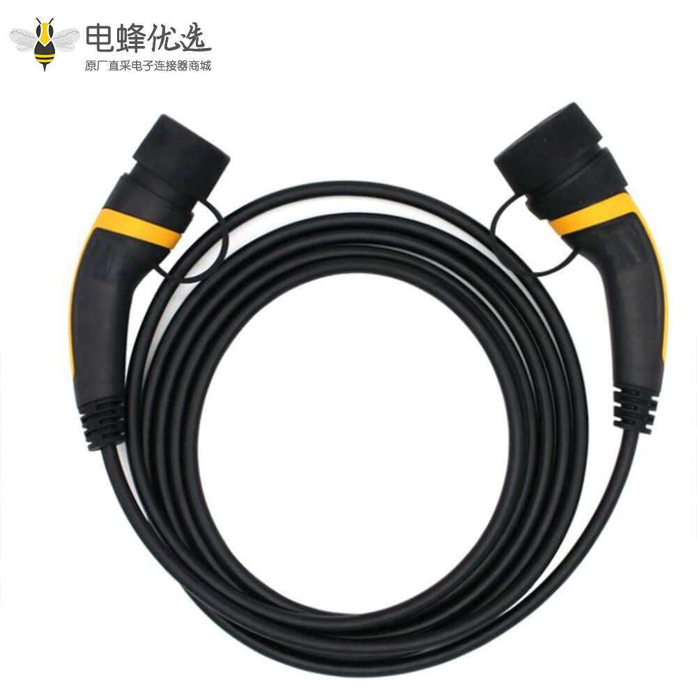 欧标直流充电枪电动车充电设备新能源汽车充电线16A3相