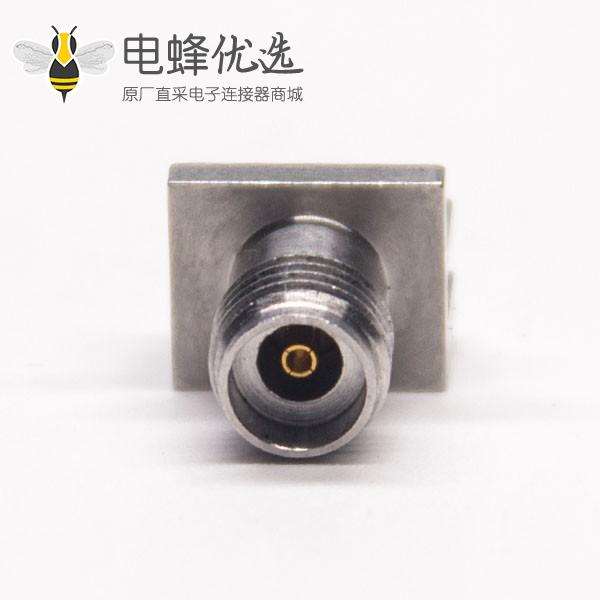 微波连接器2.92MM母头卡板接PCB