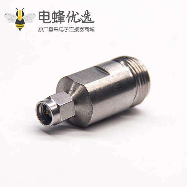 N 母头接SMA公头高频直式转接头