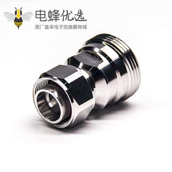 7/16母转4.3/10公转接头直式铜镀镍公转母转接头