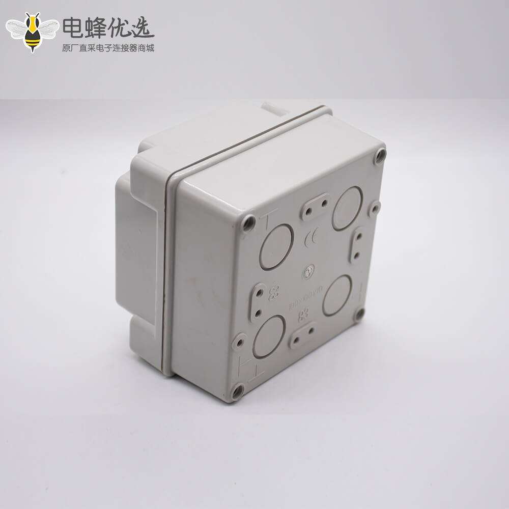 塑料防水密封盒100&times;68&times;50间距83&times;83ABS塑料螺丝固定