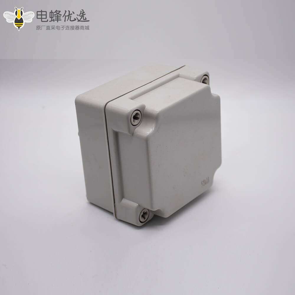 塑料防水密封盒100&times;68&times;50间距83&times;83ABS塑料螺丝固定