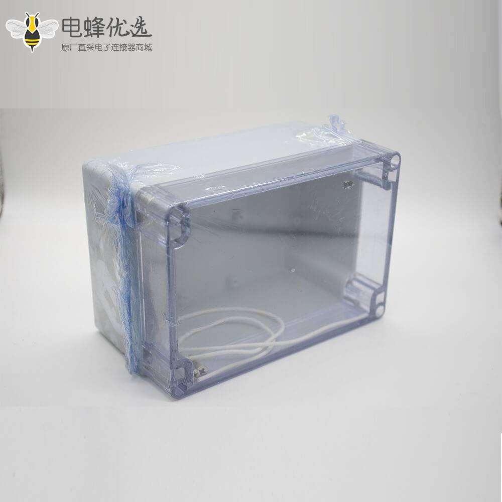 密封防水光缆接头盒110&times;160&times;90螺丝固定ABS塑透明料盖