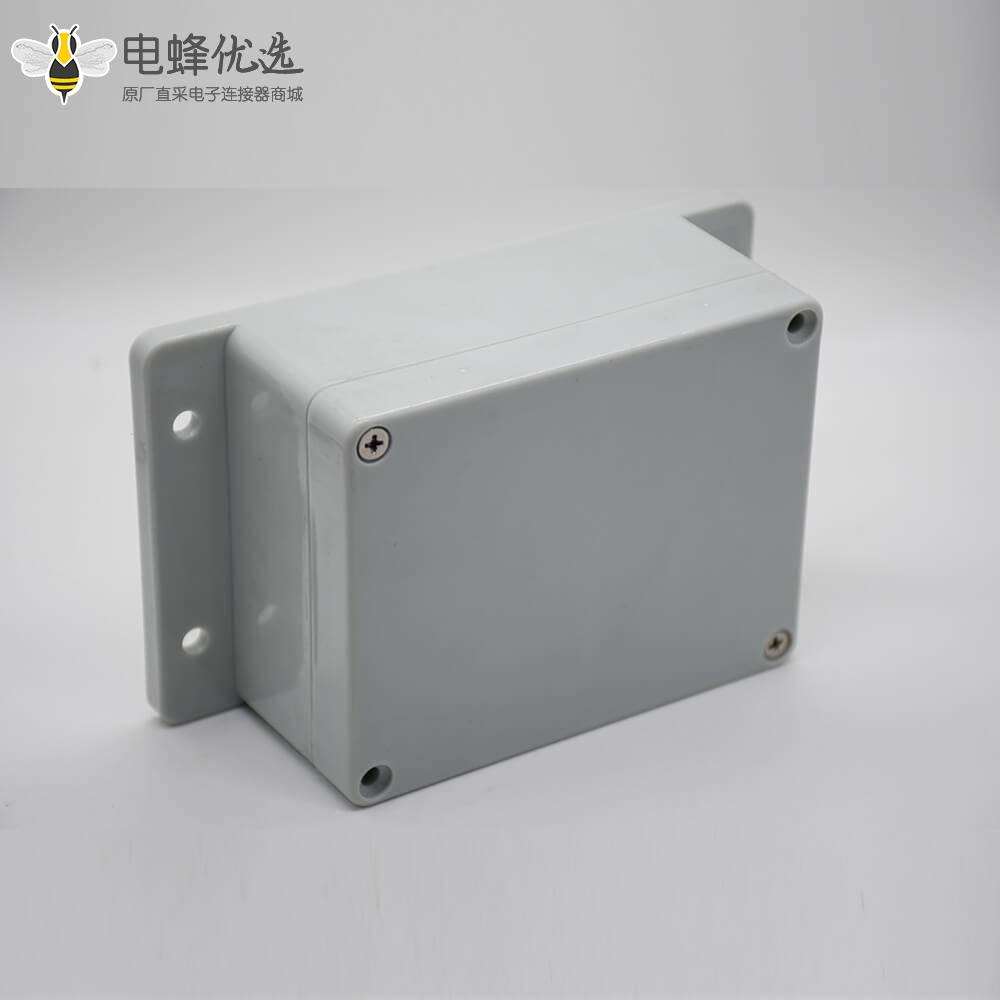 前后盒螺纹防水密封接线盒带耳115&times;90&times;55壳体ABS塑料