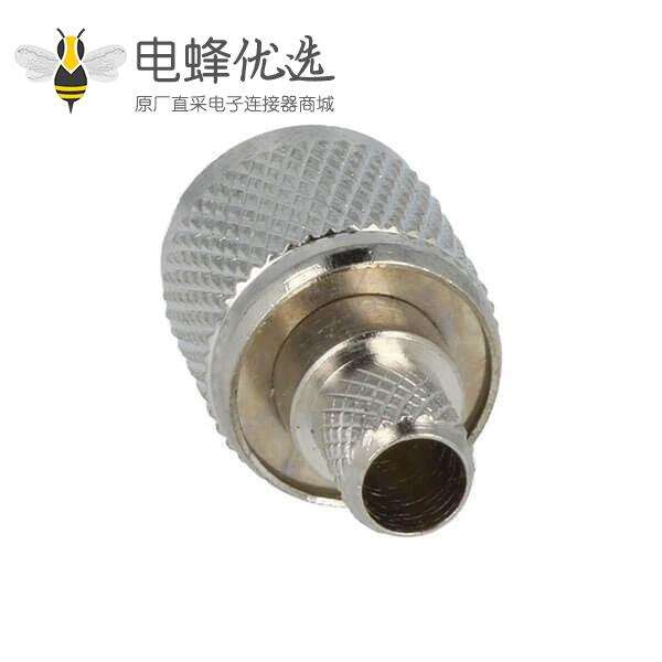 TNC压接公头直式接线RG6