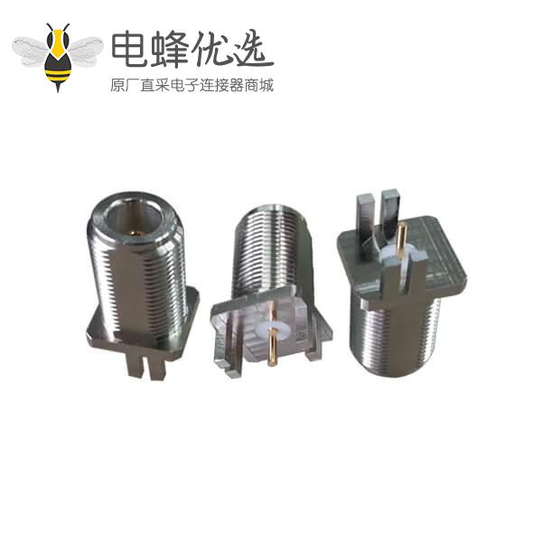 有线电视连接器n系列母头直式穿墙式边缘卡板