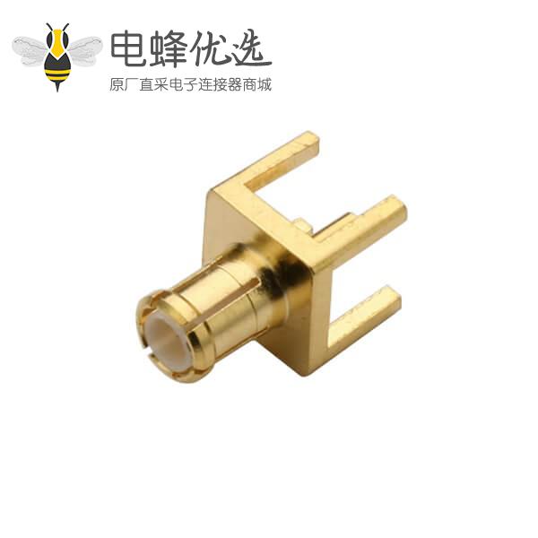 电视线接头mcx连接器公头直插式PCB板端