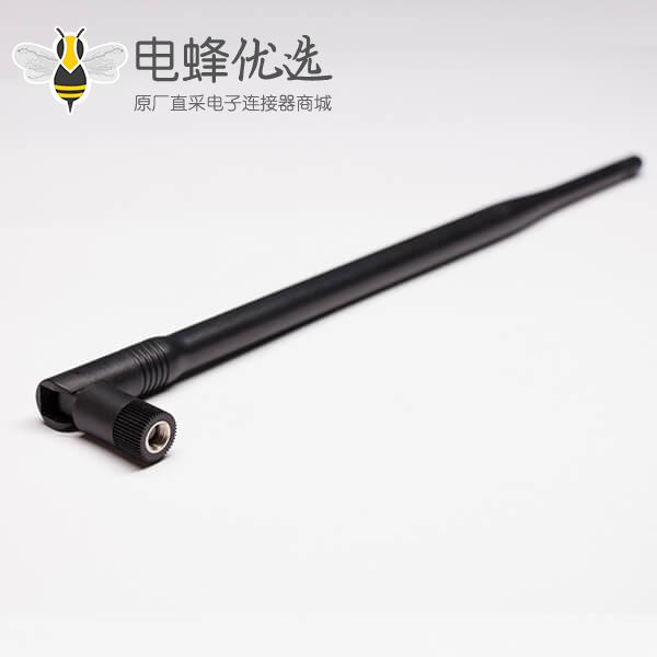 wifi模块 外置天线2.4G 7dbi黑色胶棒天线配SMA母头