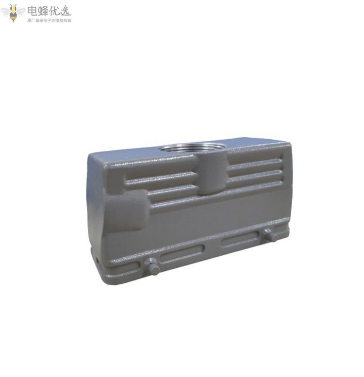 矩形重载连接器螺钉接线12芯4+8针80A全套航空插头插座