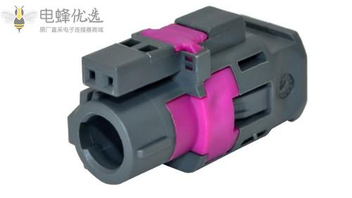 汽车HSD6P组装式LVDS4+2公头倒车镜视频连接器