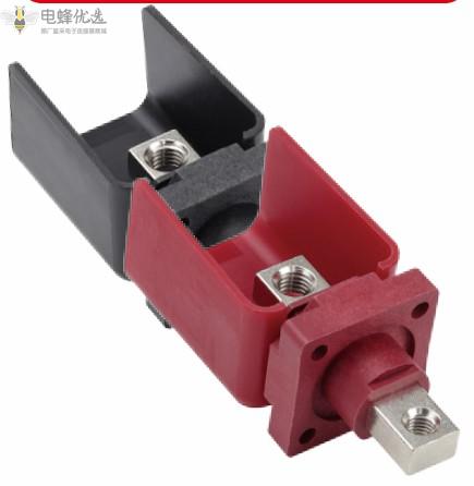 150A电池接线柱储能铜锂电穿墙接线柱储能高压接插件