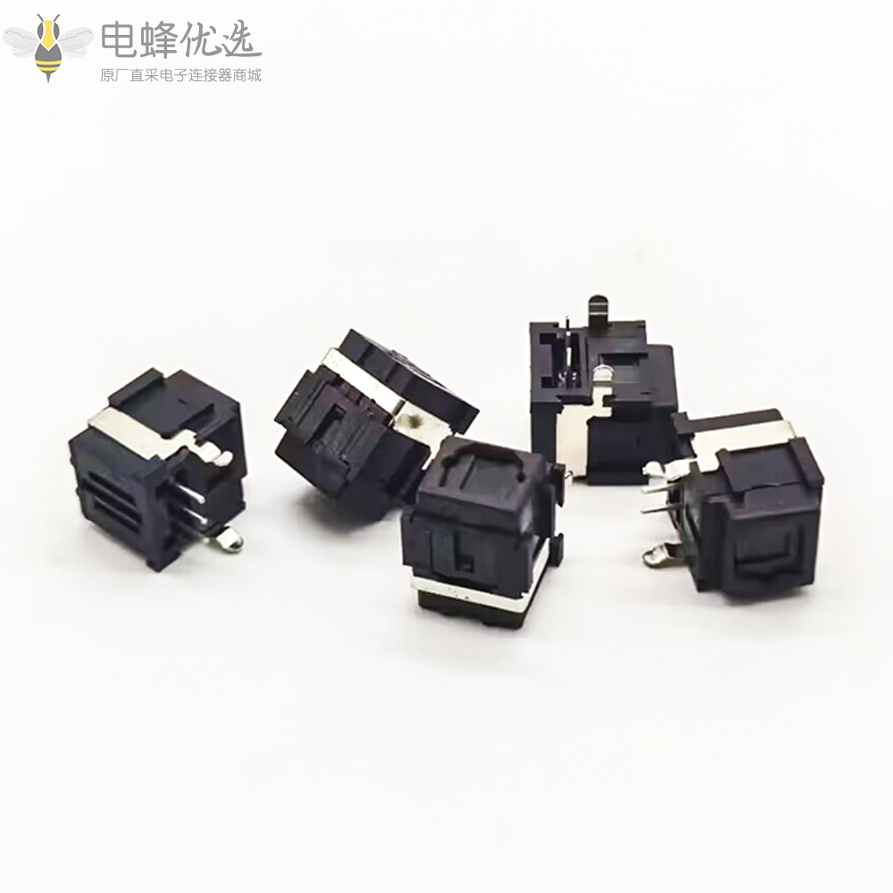 光纤接收插座发射插座自动门单头弯式插孔面板安装