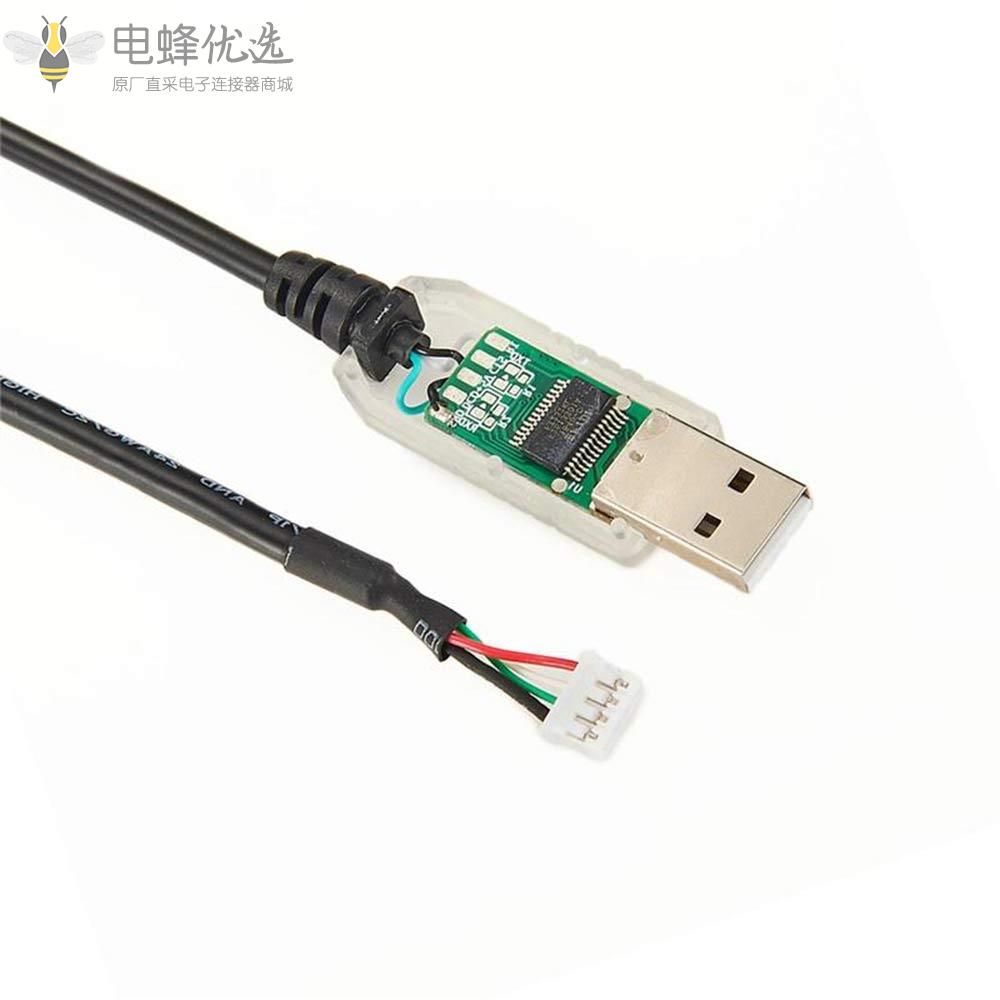 FTDI_USB转TTL串行连接线串行通信接1米线材